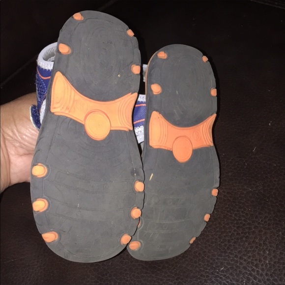 Wonder Nation Boys Summer Cross over Sandals Shoes - Picture 5 of 8